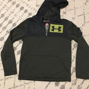 Two (2) Under Armour Hoodies Youth L and Youth XL